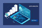 Data analysis. Business, Technology