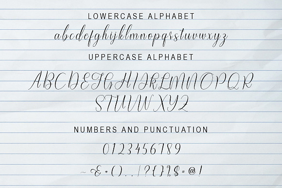 ametta Script Font in Script Fonts - product preview 5