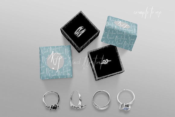 ⚞NEW⚟ Jewelry boxes mockup in Print Mockups - product preview 2