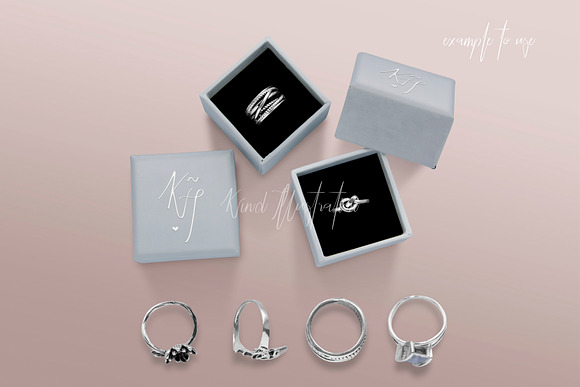 ⚞NEW⚟ Jewelry boxes mockup in Print Mockups - product preview 3
