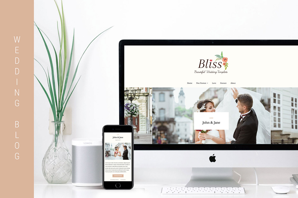 Bliss - Wedding WordPress Blog Theme in WordPress Blog Themes - product preview 8