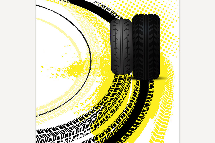 Grunge Racing Background in Illustrations - product preview 8