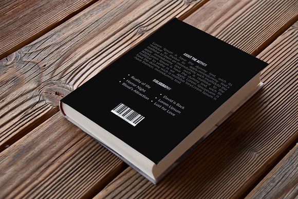 Horror Book Cover Vol-06 in Magazine Templates - product preview 1