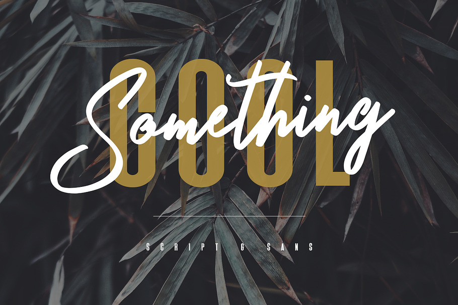 Something Cool - Font Duo in Cool Fonts - product preview 8