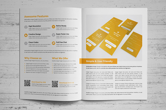 Mobile Apps Promotion Brochure v1 in Brochure Templates - product preview 6