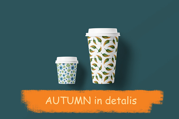 Autumn flowers set in Illustrations - product preview 5