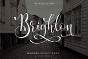 Brighlon - Modern Script Font