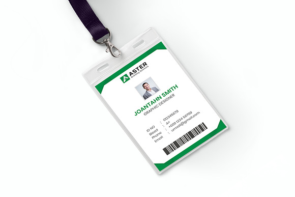 ID Card Design in Card Templates - product preview 2