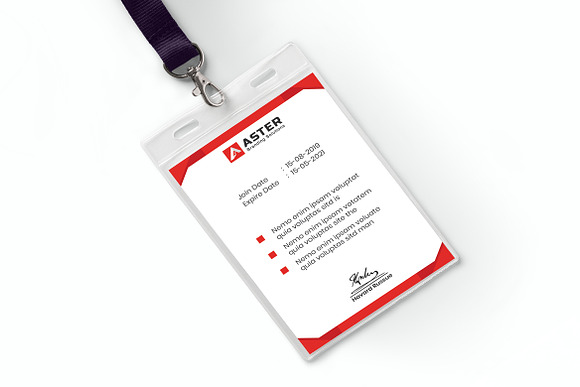 ID Card Design in Card Templates - product preview 3