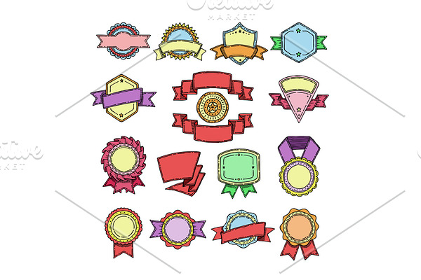 Badge vector quality element for