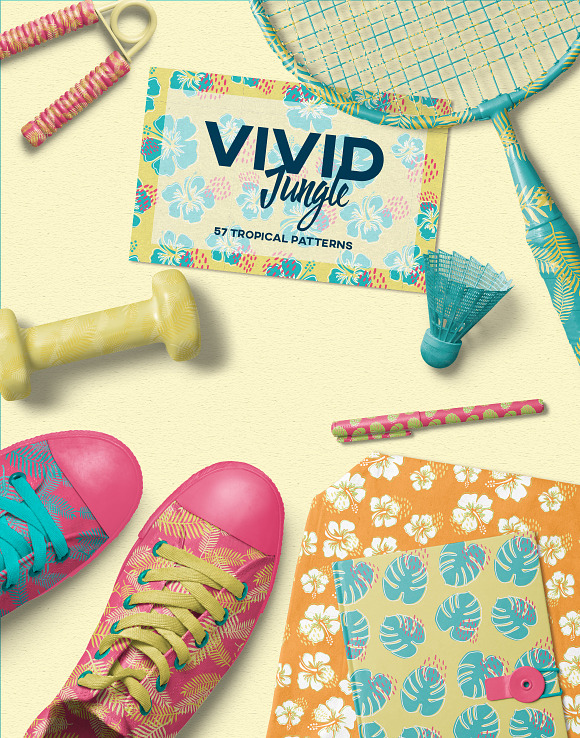 Vivid Jungle in Patterns - product preview 1