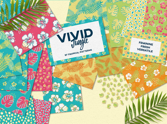 Vivid Jungle in Patterns - product preview 2