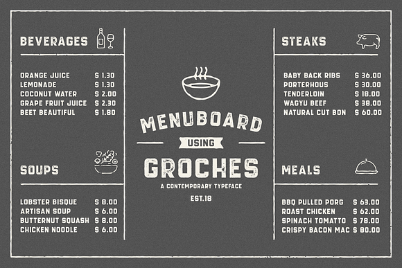 GROCHES in Display Fonts - product preview 2