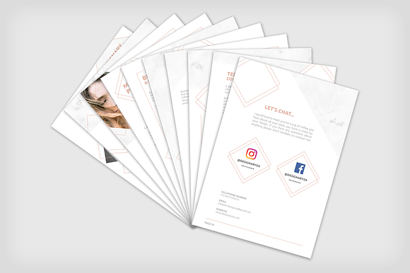 Clean & Modern Service Brochure+More in Brochure Templates - product preview 5