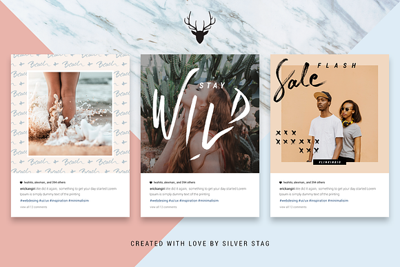 Mini BUNDLE Animated Instagram Pack in Instagram Templates - product preview 25