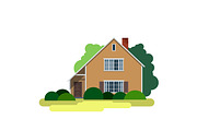 House Sweet home Vector Illustration