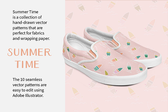 Summer Time Vector Patterns in Patterns - product preview 2