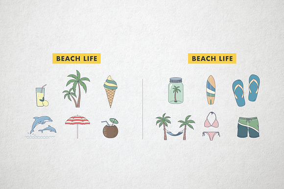 54 Colored Travel Icons in Graphics - product preview 6