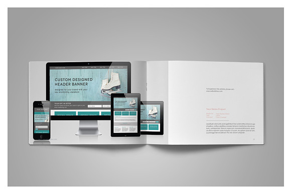 Graphic Design Portfolio Template in Brochure Templates - product preview 10