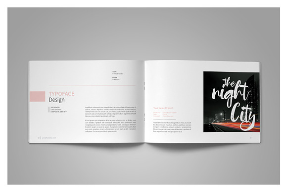 Graphic Design Portfolio Template in Brochure Templates - product preview 19
