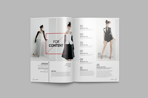 Brochure / Magazine PSD Mock-Ups in Print Mockups - product preview 3