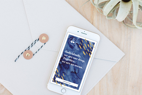 INDIGO Instagram Story Templates in Instagram Templates - product preview 7