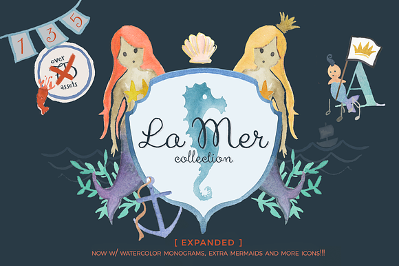 La Mer Crest collection in Illustrations - product preview 7