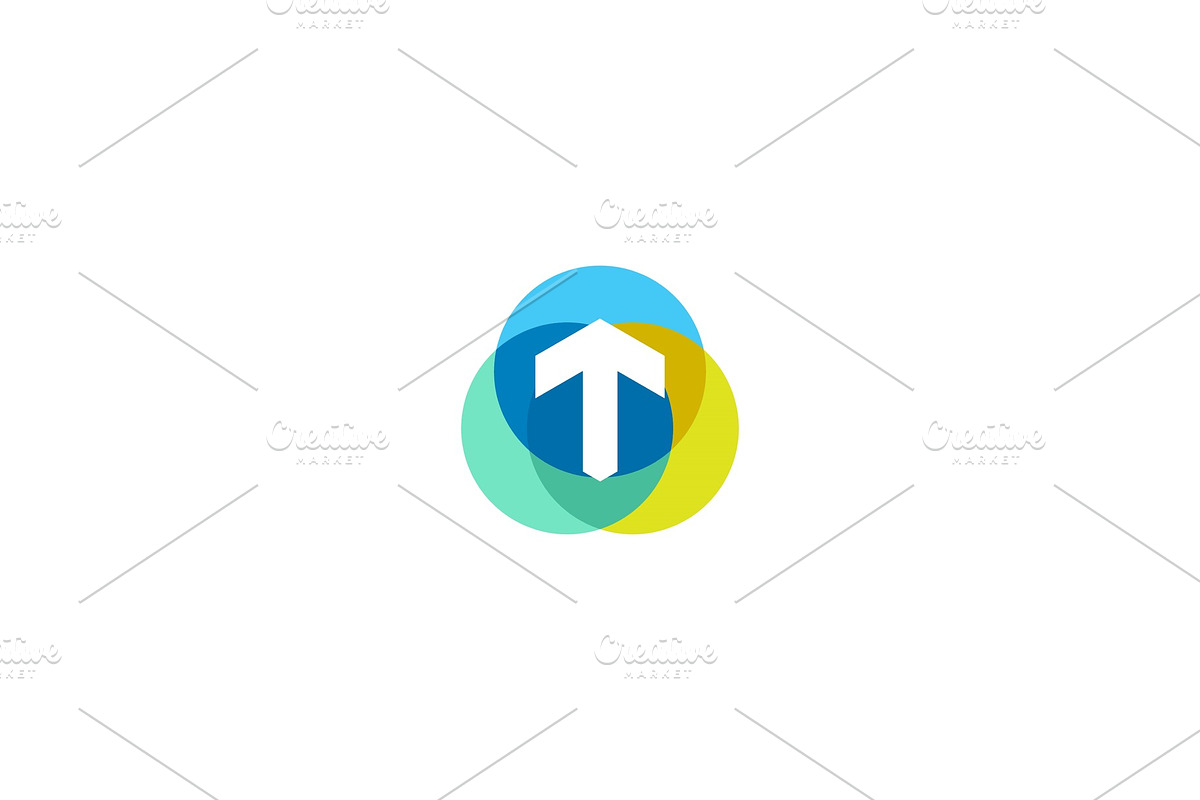 Letter t logo design. Colorful in Logo Templates - product preview 8