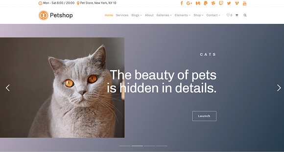 Petshop WordPress Theme in WordPress Business Themes - product preview 21