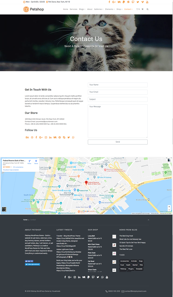 Petshop WordPress Theme in WordPress Business Themes - product preview 23