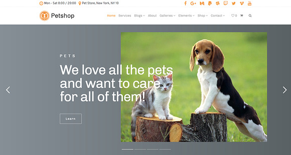 Petshop WordPress Theme in WordPress Business Themes - product preview 24
