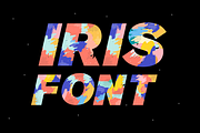 Iris SVG Font