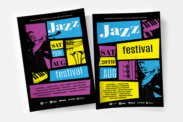 Jazz Flyer / Poster Templates