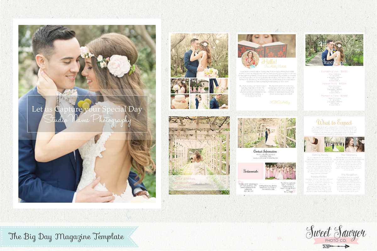 Photography Marketing Template in Magazine Templates - product preview 8