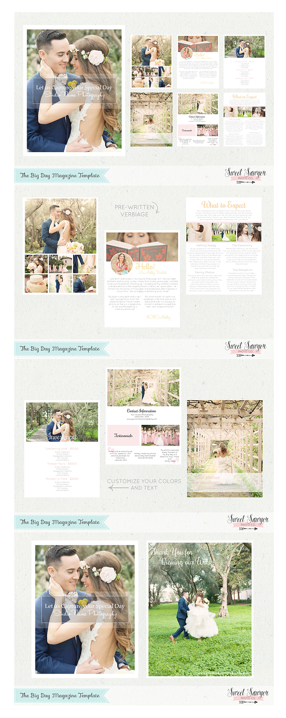 Photography Marketing Template in Magazine Templates - product preview 4