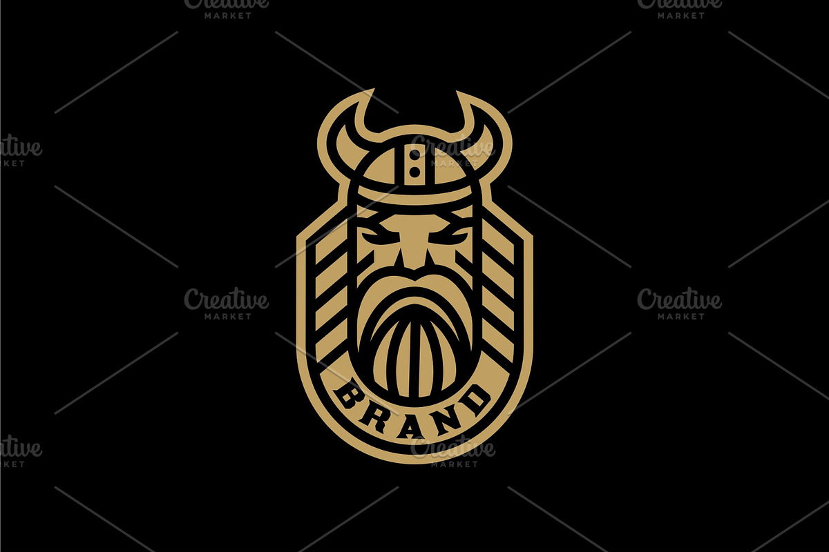 Viking Stamp in Logo Templates - product preview 8