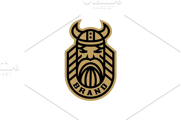Viking Stamp in Logo Templates - product preview 1