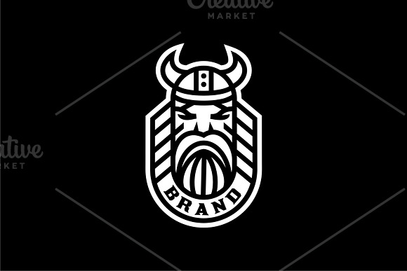 Viking Stamp in Logo Templates - product preview 2
