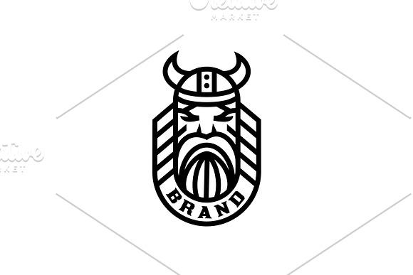 Viking Stamp in Logo Templates - product preview 3
