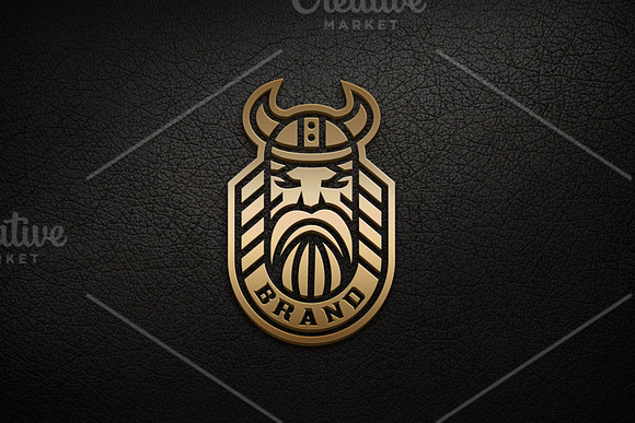 Viking Stamp in Logo Templates - product preview 4