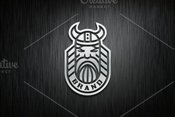 Viking Stamp in Logo Templates - product preview 5