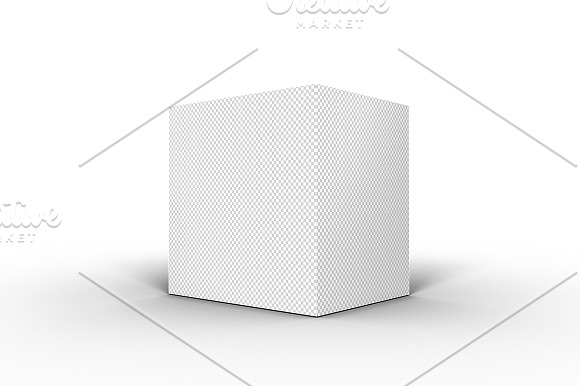 5.5.4 Simple 3D BoxMockup  in Product Mockups - product preview 1