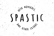 Spastic - Hand Drawn Font