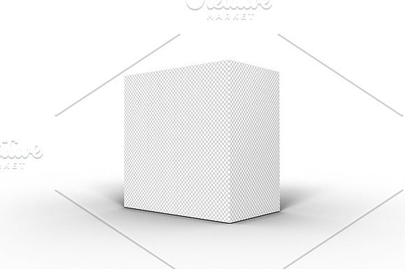 5.5.3 Simple 3D BoxMockup  in Product Mockups - product preview 1