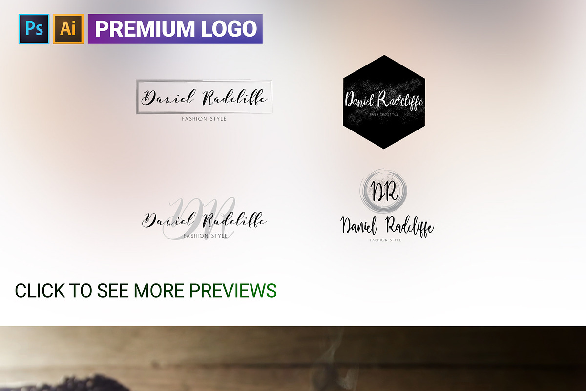 BRUSH LOGO  in Logo Templates - product preview 8