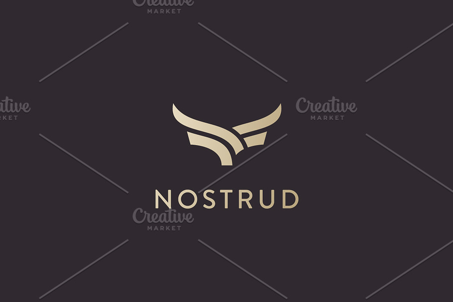Abstract cow steak premium logo in Logo Templates - product preview 8