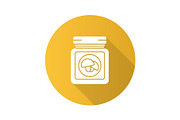 Canned mushrooms icon