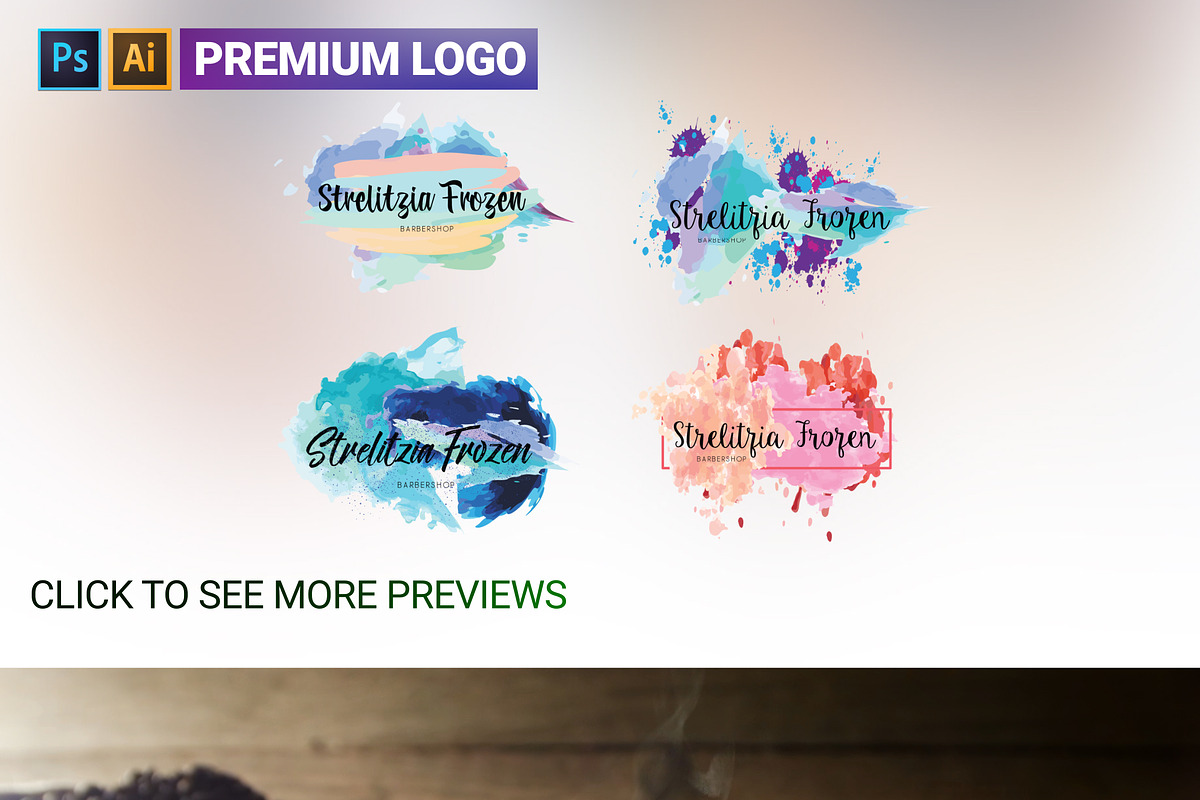 BRUSH LOGO in Logo Templates - product preview 8