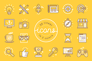 30 linear icons