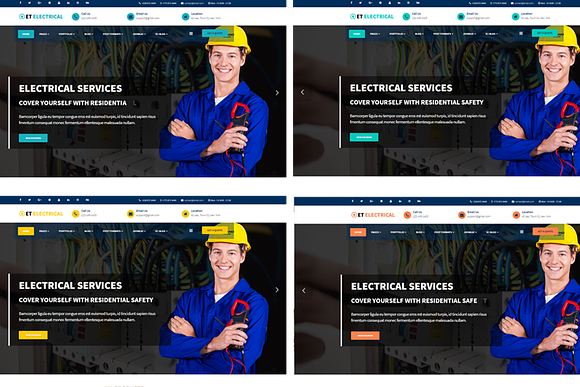 ET Electrical – Joomla Electrical in Joomla Themes - product preview 1